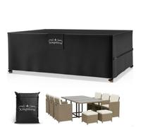 Housse de protection Kingsleeve® pour salon de jardin en Tissu Oxford, Taille 308x138x89cm - Bâche XXL pour meubles de jardin
