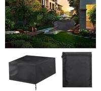 Housse de protection légère en Oxford pour table d'extérieur, idéale pour les meubles de jardin