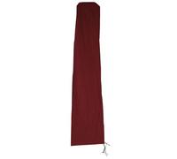 Mendler Housse de protection Meran pour parasol de marché jusqu'à 5 m avec fermeture éclair Bordeaux