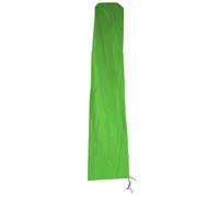 Mendler Housse de protection Meran pour parasol de marché jusqu'à 5 m avec fermeture éclair Vert