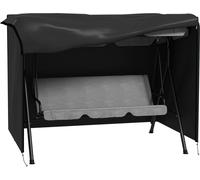 Housse de protection Moonbite pour hamac balançoire Hollywood, 3 places, 205 × 124 × 164 cm, tissu Oxford 600D résistant aux déchirures, résistant aux UV, fermeture éclair, résistant au vent, polyeste