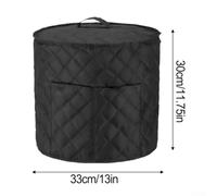 Housse de Protection pour Autocuiseur 8 Quart en Nylon Matelassé(30 * 33cm) | Nylon matelassé , protège contre pour poussière et rayures, design pour robuste pour usage quotidien