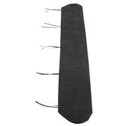 Housse de Protection pour Auvent Enroulable Extérieur 2m Oxford Noir | Protection Anti-poussière et Résistante aux Intempéries, Retrait Facile, Boucle Rapide Modulaire pour Patio