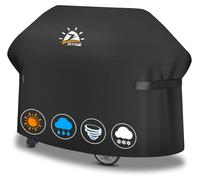 Housse de protection pour barbecue, 139 cm, résistante aux intempéries, robuste, imperméable, en Oxford 600D avec revêtement PU, compatible avec les marques Char-Broil, Nexgrill, Monument, Dyna-glo, B