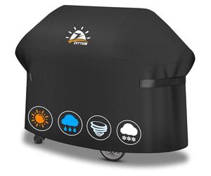 Housse de protection pour barbecue, 139 cm, résistante aux intempéries, robuste, imperméable, en Oxford 600D avec revêtement PU, compatible avec les marques Char-Broil, Nexgrill, Monument, Dyna-glo, B