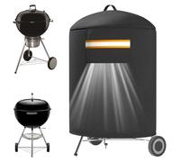 Housse de protection pour barbecue au charbon, en Oxford 420D, imperméable, résistante aux UV, pour barbecue à foyer de 57 cm