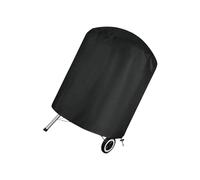 Housse de protection pour barbecue d'extérieur avec élastiques Noir 58 x 77 | Matériaux Oxford imperméables avec fermetures élastiques pour diverses utilisations météorologiques et rangement compact