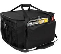 Housse de protection pour barbecue d'extérieur, Oxford 600D, BBQ, noir, souple