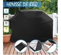Housse de protection pour barbecue - Noir - 145 x 61 x 117 cm - Anti-UV/Imperméable