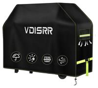 Housse de protection pour barbecue, résistante aux intempéries, en Oxford 600D, dimensions 147x61x122 cm, imperméable et avec protection UV
