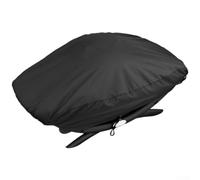 Housse de protection pour barbecue Weber 7110 et 7111, robuste, imperméable, coupe-vent, pour barbecues à gaz portables, tissu Oxford 210D, accessoire d'extérieur, noir
