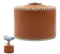 Housse de protection pour bidon de gaz - Housse de rangement robuste pour l'extérieur | Sac de camping robuste pour protéger les combustibles de cuisson, 230 g 450 g, multicolore, 230 brown, Voir