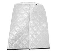 Housse de Protection pour Bouteille de Gaz Propane, Oxford Argenté | Couverture Cylindrique Intégrale, Anti-poussière et Résistante aux Uv, pour Camping et Rangement Extérieur