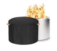 Housse de protection pour brasero Solo Stove, housse de brasero ronde pour l'extérieur, résistante aux UV, panier à feu en tissu sans fumée (Bonfire - 56D x 41H)