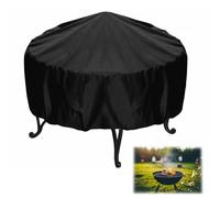 Housse De Protection Pour BraséRos Barbecue ImperméAble Rond, Imperméable Et Coupe-Vent, En Tissu Oxford, Résistante À La Déchirure Et Aux UV, Pour Foyer Extérieur, Housses Pour BraséRos Ø72x40cm