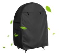 Housse de protection pour chaise en coquille d'œuf, 114,8 x 63 x 140 cm | Housse de protection pour chaise à œufs avec double fermeture éclair pour terrasse, jardin, salon, terrasse, pelouse