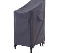 Housse de protection pour chaises d'extérieur, imperméable, résistante aux UV, robuste, adaptée aux ensembles de sièges à dossier haut, pour toutes les saisons, pour une utilisation en extérieur, revê