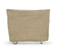 Housse de Protection pour Chariot Plancha - Beige, L 160 X L 60 X H 90 cm