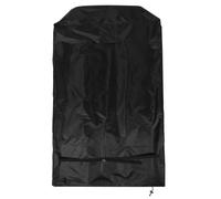Housse de Protection pour Cheminée Extérieure Oxford Noire 56x37x26 | Couverture Intégrale, Résistante aux Intempéries Uv, Usage Jardin Toute Saison, Pliable