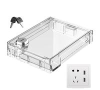 Housse de protection pour commutateurs | Protection centrale pour contrôleur de climatisation centrale, pour salon, chambre à coucher, dortoir, appartement, école, usine, ateliers