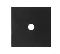 Housse de protection pour cuisinière à gaz 27 x 27 cm haute température et résistant à l'huile pour cuisine zone de cuisson