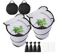 Housse de protection pour d'hiver, serre pop-up | Housse de protection d'hiver pour plantes, pour l'intérieur et l'extérieur, jardin, arrière-cour, arbustes, légumes, fleurs