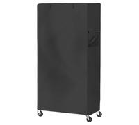Housse de protection pour étagère métallique avec fermeture éclair, 150 x 74 x 35 cm, pour cuisine, garage, sous-sol, organisation et protection contre la poussière