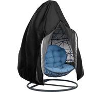 Housse de protection pour fauteuil suspendu Unyqoos®, dimensions 115 x 190 cm, imperméable et résistante aux UV, en polyester Oxford 210D avec revêtement PVC, fermeture éclair et cordon de serrage à 3