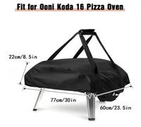 Housse de protection pour four à pizza 77x60x22cm - Tissu Oxford 420D étanche - Résistante aux intempéries - Accessoire Ooni Koda 16