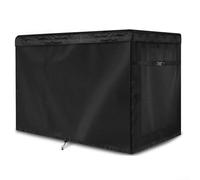 Housse de protection pour générateur de secours 22 kW - Coque de protection toutes saisons avec fermeture éclair pour l'accès à la poussière et à la neige - 127 x 72 x 71 cm (600D)
