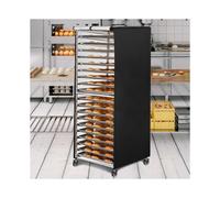 Housse de Protection pour Grille à Pain Speed Rack, 20 Niveaux, avec Fermeture Éclair, 59 X 72 X 163 cm