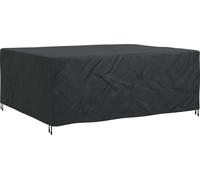 Housse de protection pour meuble vidaXL, noir uni, 250 x 210 x 90 cm, 600D
