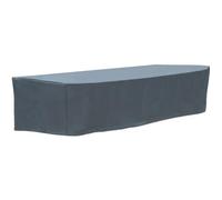 WOLTU Housse de Protection pour Salon de Jardin en PE, Bâche Anti-UV pour Meubles à l'Extérieur, 218x77x55cm, Imperméable, Indéchirable, Résistance au Froid
