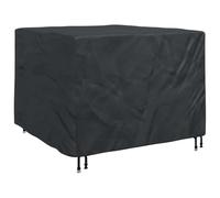 Housse de protection pour meubles - Noir - 135 x 135 x 90 cm - Tissu Oxford 210D - Résistant aux intempéries - Pour jardin, terrasse, balcon, extérieur, groupe de salon, canapé avec sac de transport