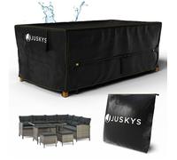 Housse de Protection pour Mobilier de Jardin Juskys CoverSafe Pro - 210 x 110 x 75 cm - Polyester - Étanche