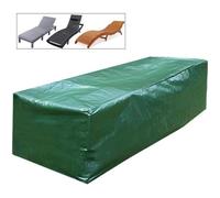 Housse de protection pour mobilier de jardin WOLTU - Vert - 218x77x55cm