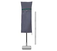 Housse de protection pour parasol double Sekey, avec armature, couvercles de protection pour parasols de jardin avec ouvertures de ventilation, housse pour parasols ovales, parasols de marché/balcon,