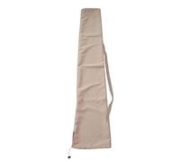 Housse De Protection Pour Parasol Jusqu'à 3x4m, Gaine De Protection Avec Cordelette Crème Gris