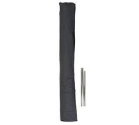 Housse De Protection Pour Parasols Jusqu'à 3m, P.Ex. Casoria/C57/Florida, Housse De Protection Fermeture Velcro, Polyester 240g/M² Gris Gris