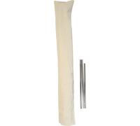 Housse de protection pour parasols jusqu'à 3m, p.ex. Casoria/C57/Florida, housse de protection fermeture velcro, polyester 240g/m² ~ crème