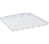 Housse de protection pour pavillon de jardin - Bâche de protection - Résistante au vent - Imperméable - Plastique - Transparente - 300 x 300 x 80 cm
