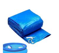 Housse de Protection pour Piscine Anti-Vent Anti-Déchirure Ronde