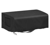 Housse de protection pour plancha, dimensions 80x60x25 cm, imperméable, résistante aux UV, en polyester Oxford 600D