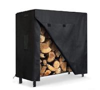 Housse de protection pour porte-bûches standard de 1,2 m et 2,4 m, protection contre l'eau et la neige, coutures doubles et aérations (S)