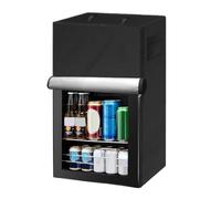 Housse de protection pour refroidisseur de boissons d'extérieur | Étui avec fermeture éclair et fermeture magnétique | Protection de réfrigérateur étanche et résistante aux UV, idéale pour la chambre
