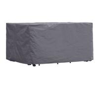 Housse De Protection Pour Sélon De Jardin, Housse Hivernage Sélon, Bâche, Housse Extérieure Mobilier De Jardin, Gris, Rectangulaire, 185 Cm X 150 Cm X 95 Cm - Perel