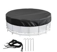 Housse de protection pour siphon de piscine ronde | Housse de protection de piscine pour extérieur, maison, patio, spa, arrière-cour, jardin, patio, baignoire, camping