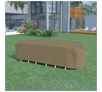 Nortene Housse de protection Covertop polyester 325×205×90 cm table rectang. +8 chaises 90g/m²