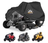 Housse de protection pour tondeuse, tondeuse autoportée ou tracteur de jardin, en Oxford 600D avec revêtement PU, imperméable, robuste, dimensions : 183 x 137 x 117 cm