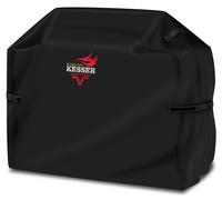 Housse de protection premium KESSER® pour barbecue, compatible avec les barbecues à gaz Weber, Brinkmann et Char Broil. Housse résistante aux intempéries, offrant une protection optimale. Fabriquée en